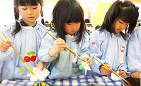 鯉のぼりつくり