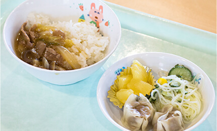 給食の一例